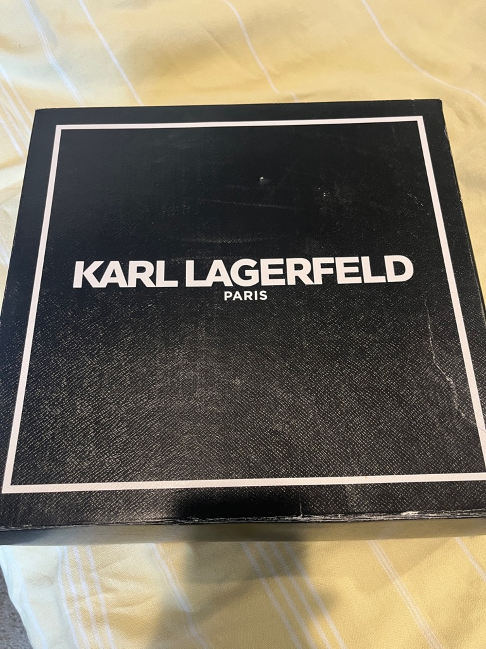 Karl Lagerfeld leather boots